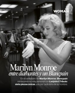 For #MarilynMonroe’s centenary, Ladybird Tribute reimagines the actress’s personal @blancpain1735 in seven unique pieces, one for each letter of her name. But beyond its mechanical and aesthetic beauty, there is another reading worth making. Marilyn’s original watch was produced at a time when Blancpain was led by Betty and Jean-Jacques Fiechter. In 1956, they would launch the original Ladybird, fitted with the smallest round movement of its era. Betty Fiechter was the first woman to head a major Swiss watchmaking house. Marilyn Monroe, from a very different stage, was also trying to take control of her career within a male-dominated industry. There is no confirmed direct link between the two, but this watch allows us to read them within the same tension of their time.

#LINKINBIO

En el centenario de Marilyn Monroe, Ladybird Tribute reinterpreta el #Blancpain personal de la actriz en siete piezas únicas, una por cada letra de su nombre. Pero además de la belleza mecánica y estética, hay una lectura que vale la pena hacer: el reloj original de Marilyn fue fabricado cuando Blancpain operaba bajo la dirección de Betty y Jean-Jacques Fiechter. En 1956, ambos lanzarían el Ladybird original, equipado con el movimiento redondo más pequeño de su época. Betty Fiechter fue la primera mujer al frente de una gran casa relojera suiza. Marilyn Monroe, desde otro frente, también buscaba tomar control de su carrera dentro de una industria masculina. No hay un vínculo directo confirmado entre ambas, pero este reloj permite leerlas dentro de una misma tensión de época.