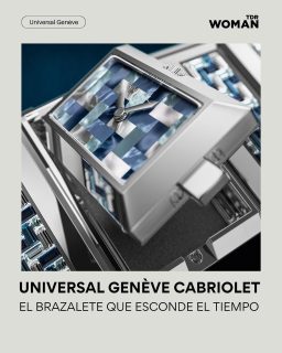 @universalgeneve returns to the Cabriolet with a unique piece that hides time beneath an Art Deco bracelet.
The Cabriolet Couture brings together four white gold cases, 265 sapphires and 102 baguette-cut diamonds in a herringbone pattern. One of them opens on a hinge to reveal a mother-of-pearl dial. The other three exist purely as jewelry.
The gesture comes from the 1933 Ideo, one of Universal Genève’s historic reversible watches. Almost a century later, the house brings it back as an archival jewel, not just a simple reissue.

—-

Universal Genève vuelve al Cabriolet con una pieza única que oculta la hora bajo un brazalete art déco.
El Cabriolet Couture reúne cuatro cajas de oro blanco, 265 zafiros y 102 diamantes baguette en patrón de espiga. Una de ellas se levanta sobre una bisagra para revelar la carátula de nácar. Las otras tres funcionan como pura joyería.
El gesto viene del Ideo de 1933, uno de los relojes reversibles históricos de @universalgeneve. Casi un siglo después, la casa lo trae de vuelta como joya de archivo, no como simple reedición.

Léelo completo en TDR Woman. #linkbio 
 
#universalgeneve #tdrwoman