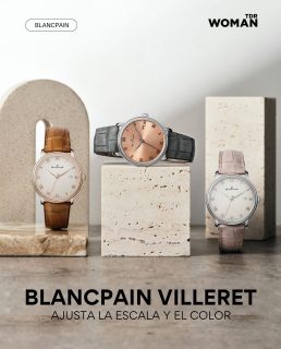 @blancpain1735 introduces the first salmon-colored Villeret dial in a 38 mm Ultraplate, shifting between copper, pink and gold depending on the light. It arrives as part of a new family where the work on proportions went as far as creating 20 dedicated tools to adjust the numerals. The result? Very good news for us: the collection now feels beautifully genderless!

The launch is completed by our current favorites: two 29.2 mm Phases de Lune models, in steel and red gold, featuring a charming gold moon over blue ceramic. And yes, both come with diamonds!!

Read the full story in our #ʟɪɴᴋɪɴʙɪᴏ 

_____

@blancpain1735 presenta la primera carátula color salmón de Villeret en un Ultraplate de 38 mm que cambia entre cobre, rosa y dorado según la luz, dentro de una nueva familia donde el trabajo de proporción llegó hasta crear 20 herramientas para ajustar los numerales. El resultado es una buea noticia para nosotras: ahora la colección tiene dimensiones  súper genderless.

El lanzamiento se completa con nuestros modelos favoritos del momento: dos Phases de Lune de 29,2 mm (acero y oro rojo) con una coqueta luna de oro sobre cerámica azul. Por supesto, ambos brillan con diamantes.

Lee la nota completa en nuestro #linkinbio

#blancpain #villeret #tdrwoman