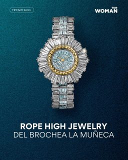 How does the design of a 1950s brooch make its way onto the wrist? @tiffanyandco revisited a Jean Schlumberger piece, reworking its shapes and gemstones into the new Tiffany Rope High Jewelry Watch.

——————————
¿Cómo pasa el diseño de un broche de los años cincuenta a la muñeca? @tiffanyandco retomó una pieza de Jean Schlumberger y reorganizó sus formas y piedras para construir el nuevo Tiffany Rope High Jewelry Watch.

La historia completa ya está en TDR Woman. Link en bio.

#TiffanyRope #AltaJoyeria #Relojeria #TDRWoman