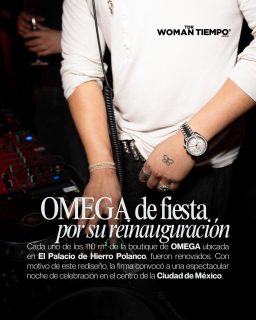 @omega reopened its boutique at El Palacio de Hierro Polanco, unveiling a redesigned 110-square-meter space that brings together its signature collections and iconic details—including a 1.90-meter-tall astronaut celebrating the brand’s connection to space exploration and the legendary Speedmaster.
Diego Boneta and Karla Souza joined OMEGA for the ribbon-cutting before the celebration moved to Casa Seminario, where historic architecture, floral installations, Mexican craftsmanship, and local flavors set the scene for an evening that brought tradition and contemporary culture together.
And to keep the night going? LATIN MAFIA took over the decks with a DJ set 🙌
#OMEGA #TDRWoman #TiempoDeRelojes